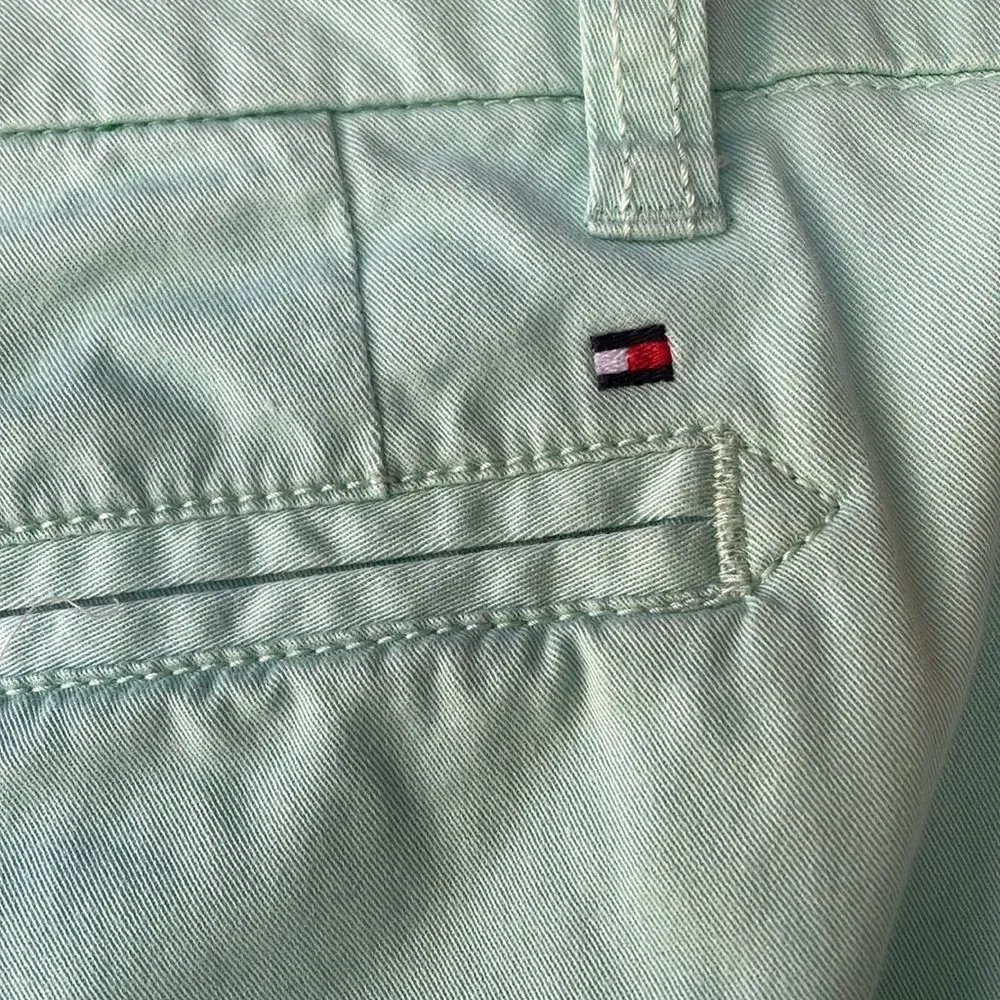 Tommy Hilfiger Mint Green Cropped Pants Size 8